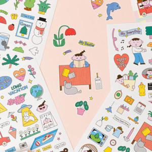 아트박스/라이브워크 팔레트 일러스트 스티커팩