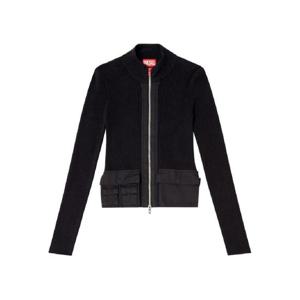 25 FW 디젤 M Melissa골지 지퍼 프런트 탑 A168950JLCR TP439057213