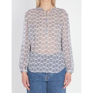 셀린느 로미 실크 블라우스 2C97A0809 GAR3