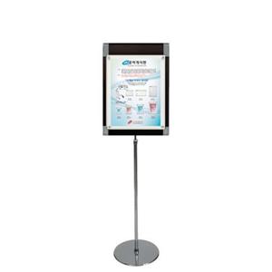 포스터 콤비액자 스탠드 (CPS-1200CP) A3 블랙프레임 볼트형벽걸이액자