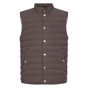 25 FW Brunello Cucinelli 퀼팅 스냅 버튼 베스트 MM4911711CTL01 TP439399208