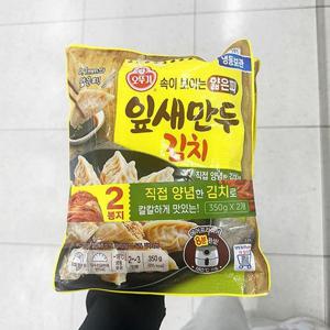 오뚜기 얇은피 잎새만두 김치 350g x 2개 aP0037_0226