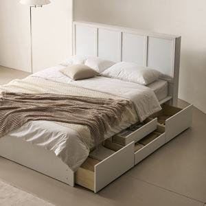 호텔라인 넉넉한 수납 침대 K (매트별도) KC832