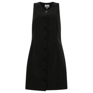 가니 미디 원피스 F9224099 Black