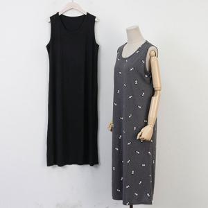 나야홍 / 아이우먼 캐릭터나염나시원피스 MN0339M507 빅사이즈