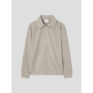 [갤럭시 라이프스타일] 셔닐 하프집업 티셔츠  베이지 (GC5X41T02A)