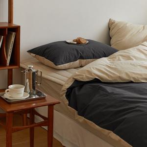 도즈 60수 고밀도순면 이불커버(Q이불커버베개패드세트)