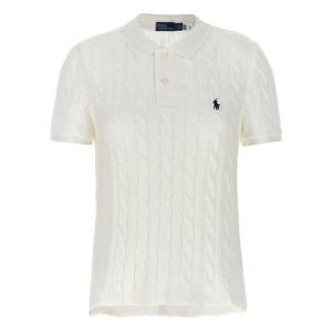 폴로 랄프로렌 폴로 티셔츠 211943010001 WHITE DOM