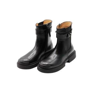 알마니 부츠 XW001634AF17474 UC001 Black