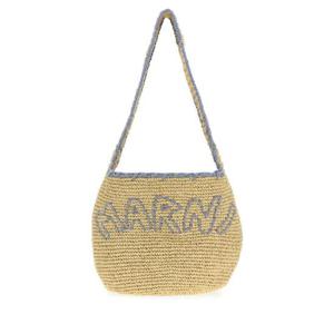 마르니 여성 베이지 라피아 바캉스 토트백 SBMP0256A0P8561 ZO981