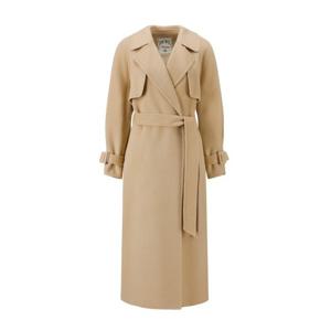 [듀엘]더블 버튼 디테일 핸드메이드 롱 코트 D244MSG232