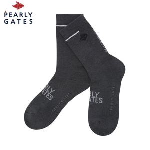 [파리게이츠] 파리게이츠 남성 바니 자수 배색 로고 중목 양말 511E3SC042_MG