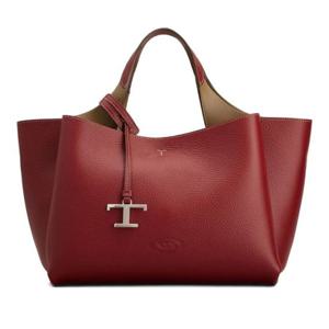 토즈 레드 가죽 토트백 XBWAPAFL100QRI 3L27