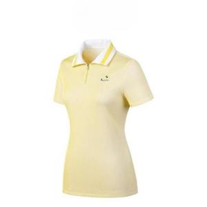 엘르골프 세이브존01 여성 에리변형 폴로 반팔 티셔츠 6I45403 121