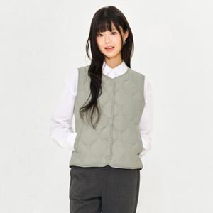 [체이스컬트][본사]여성 라이트 다운 퀼팅 베스트-EFZG7351C0V