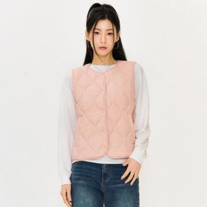 [체이스컬트][본사]여성 라이트 다운 퀼팅 베스트-EFZG7351C0P