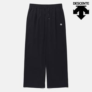 [데상트]데상트 여성 쉬폰 우븐 와이드핏 팬츠 SP322UPT79BLK0