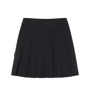 여성 하트 니트 패치 스커트 521E3PS201BK