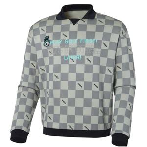 [와이드앵글]남성 WG 체커보드 풋볼 티셔츠 WMU22273K3