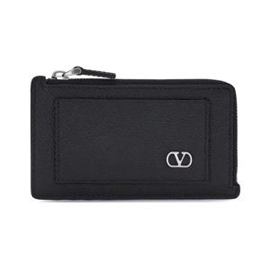 25FW 발렌티노 V 로고 지퍼 카드지갑 7Y2P0AN6 UAG 0NO