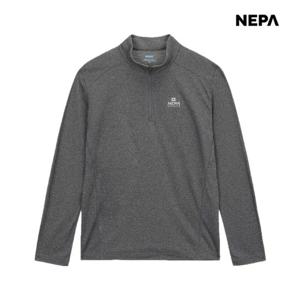 네파 [택가 159,000]남성 간절기 폴라텍 파워울 집업티셔츠 7K55422