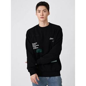 남여공용 지프 N3R 레터링 맨투맨 티셔츠 (JO1TSU823)