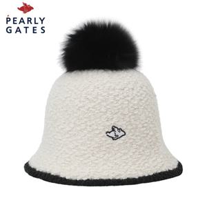 [파리게이츠] 파리게이츠 여성 방울 배색 덤블 햇 521C4CP678_IV