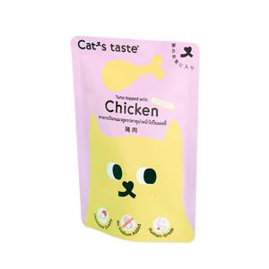 캣츠테이스트 고양이 습식파우치 치킨젤리 75g