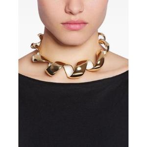 25 FW 랑방 트위스트 폴리시드 네크리스 AWCJYN2MMERUP24 TP442687523