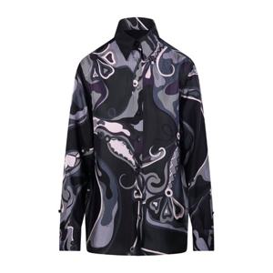 에밀리오푸치 아브스트랙트 실크 릴렉스 셔츠 5URJ08 5U731 016