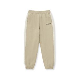 디스커버리키즈바지 AQS DKTP51046-BGS 키즈 컬러 배색 트레이닝 기모 조거 팬츠