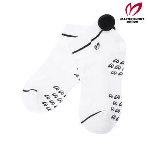 마스터바니  (421C3SC751) 여성 폼폼 컬러 라인 논슬립 단목 양말