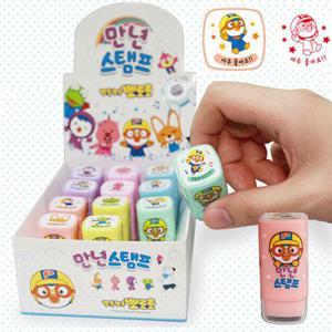 그린피앤에스 뽀로로 만년스탬프 1박스 12개입