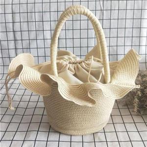 프릴 라탄백 프릴백 토트백 라탄백