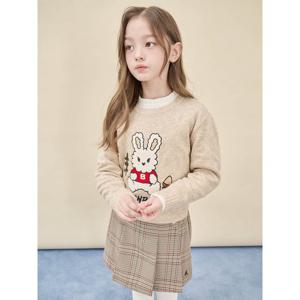 [빈폴키즈] 토끼 빙키 풀오버 니트  베이지 (BI5X51U01A)
