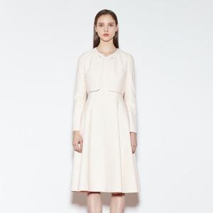 [케네스 레이디]버튼체인 플레어 원피스 (EWOPOB02)