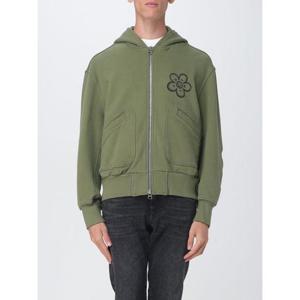 겐조 집업 니트 FF65H05514MT 50 Kaki