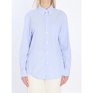 셀린느 트리옹프 로고 체스트 패치 포켓 셔츠 2C16B0759 07SX