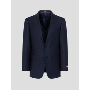 [갤럭시] [Prestige] 울/실크 체크 레귤러핏 수트 재킷  네이비 (GA5801P18R)