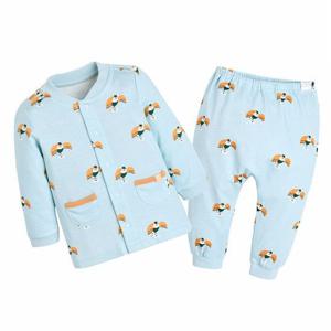 [모이몰른]유아 얼스양면 실내복 세트 M244NNN22P