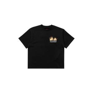 25 FW 플레져스 자수 반소매 티셔츠 P25F046BLACK TP443767502