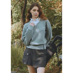 [챌린저]여성 레이어드넥 소프트쿠션 긴팔티셔츠 라이트그린_CHD