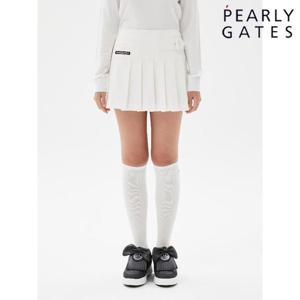 파리게이츠 (521D3PC206) 여성 사이드 버클 플리츠 큐롯 스커트