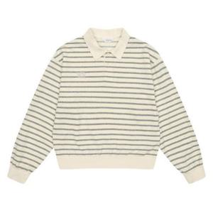 에꼴리에 세이브존03 세미크롭 스트라이프 카라티 25C5458-IV