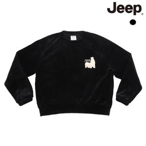 [지프]여성용 벨로아 셋업 맨투맨 티셔츠 (JO4TSF871)