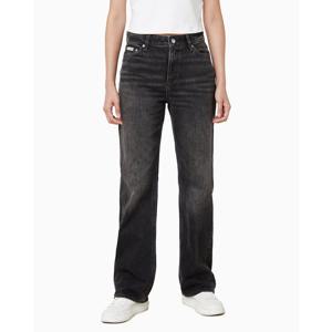 CK진  여성 시그니처 90S 스트레이트핏 블랙 데님(47E905G)