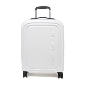 만다리나덕 로고덕 21인치 확장형 기내용 캐리어 화이트 SZV2427O