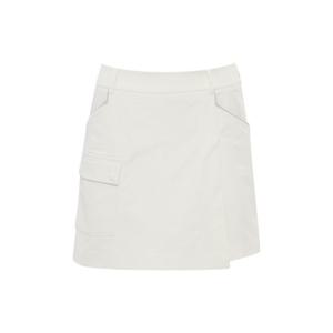 [와이드앵글]여성 TO 포켓 포인트 A라인 큐롯 쇼츠 Off White(WWU25Q31W3)