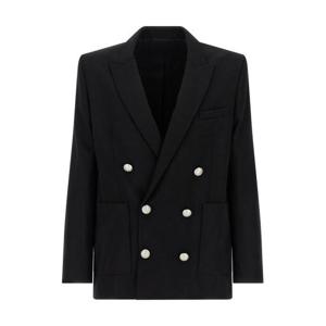 발망 수트 자켓 FH1SG160WC09 0PA Black