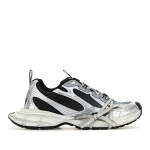 발렌시아가 메쉬 패널 라운드 토 레이스업 스니커즈 734734W3XG